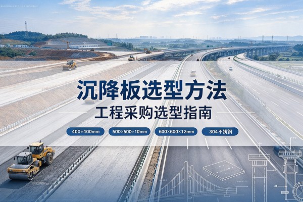 南通沉降板选择方法