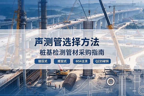 南通声测管选型标准