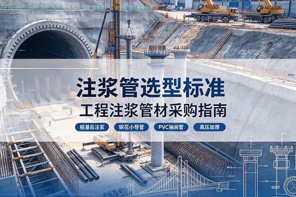 南通注浆管选型标准